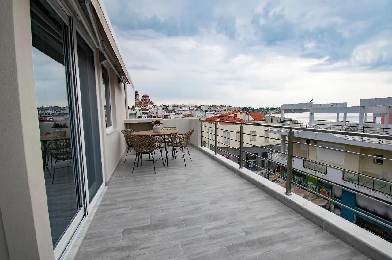 Marianthi Seaview Loft By Rentalspro Services - Nea Moudania Halkidiki 0*,